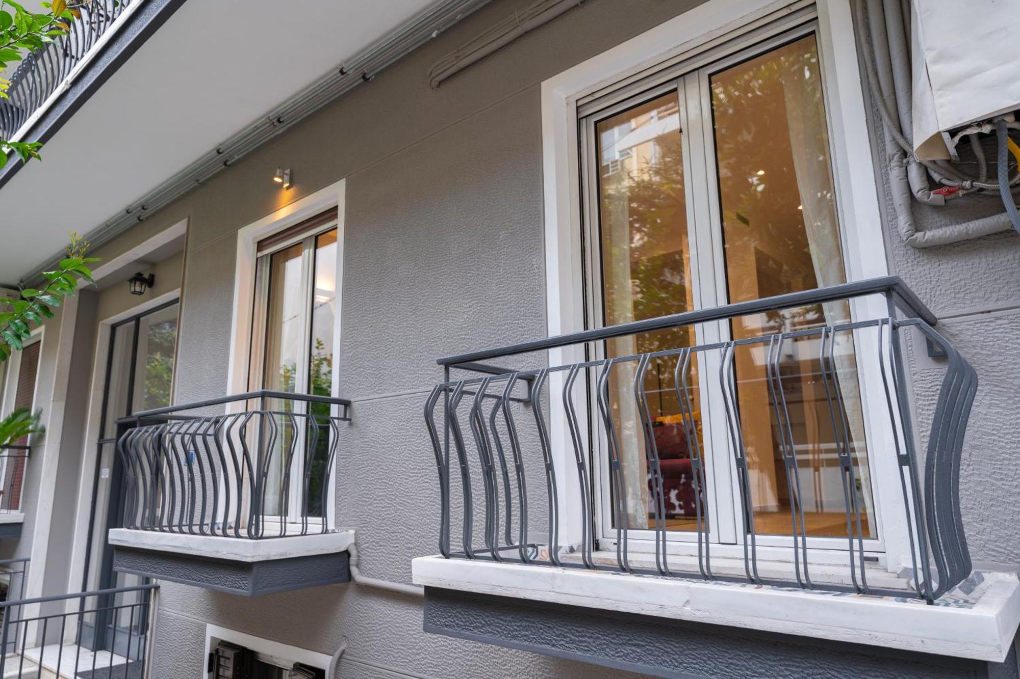 Spacious Modern Apartment In Athens Near Metro Exterior foto