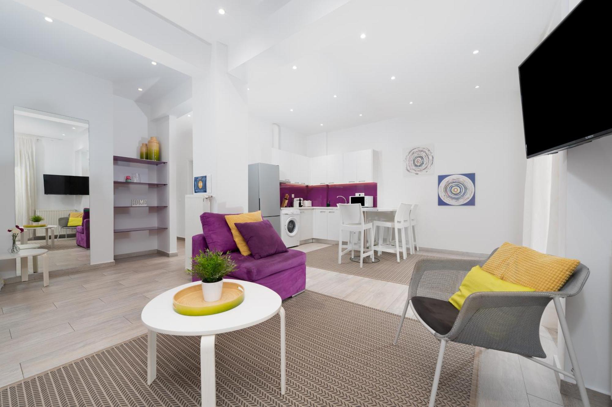 Spacious Modern Apartment In Athens Near Metro Exterior foto